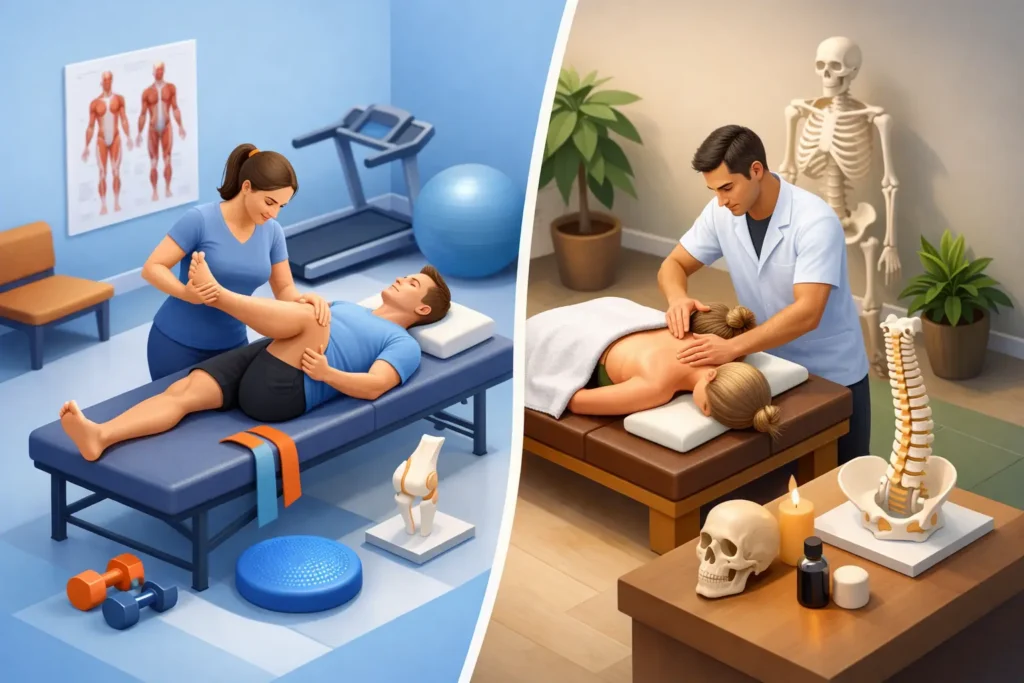 Physiotherapy or Osteopathy: Which Is Right?